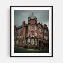 Towanda Architectural - Towanda Pennsylvania Photography Black Framed Wall Art Print 16 x 20 inches