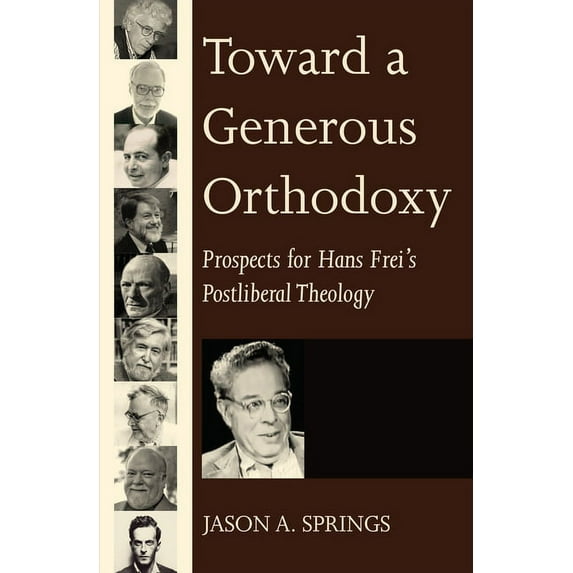 Toward a Generous Orthodoxy (Paperback)