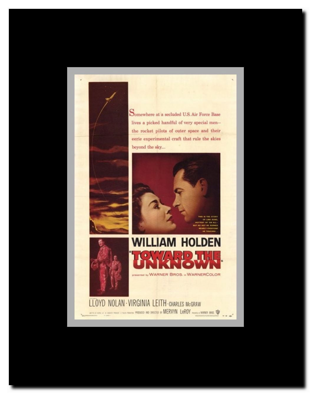 Toward the Unknown Framed Movie Poster