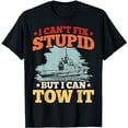 thumbnail image 1 of Towboat Operator and Tugboat Quote for a Tugboat Operator T-Shirt, 1 of 5