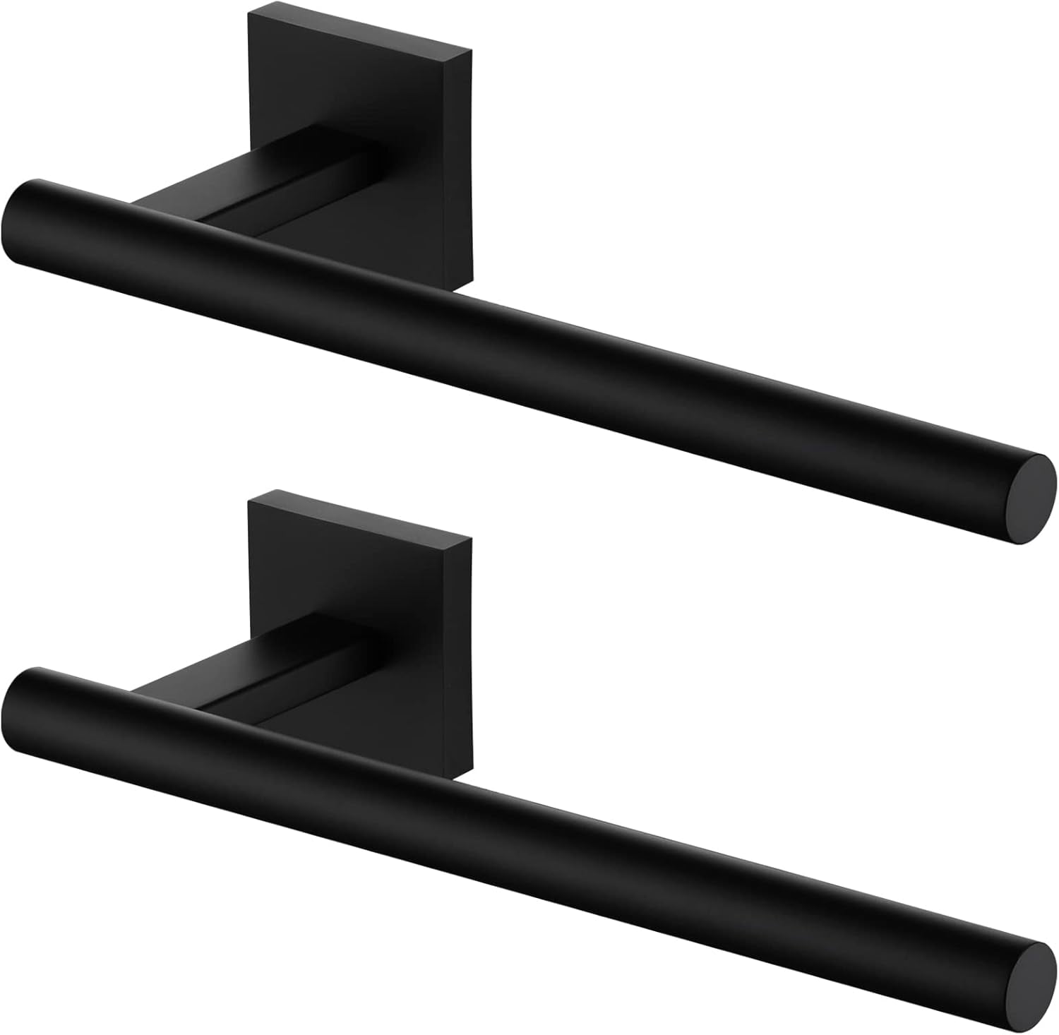Towel Bar Matte Black Bathroom Hardware Hand Towel Rails Wall Mounted ...