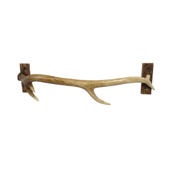 Towel Bar in Rustic Faux Antler Design
