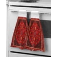 thumbnail image 1 of Towel Cleaning Tableware Towel Kitchen Microfiber Absorbent Bathroom For Towels Hand Paisley Traditional, 1 of 6