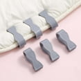 thumbnail image 1 of Towel Clips for Kitchen, Hand Towel Clips Towel Clamps, Kitchen Clips Chair Towel Clips for Bathroom Towel Rods and Racks Oven Handle No Paper Towels on The Ground, Keeps Towel from Falling(Grey), 1 of 5