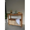 thumbnail image 1 of Towel Console With 2 Shelves Table, 1 of 1