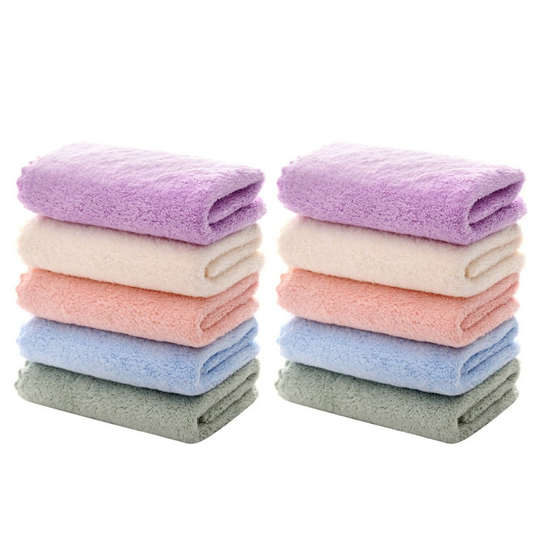 Towel Face Washcloth Facial Wash Cloth Microfiber Makeup Remover Cleaning Cloths Cleansing Fast Drying Reusable Tower