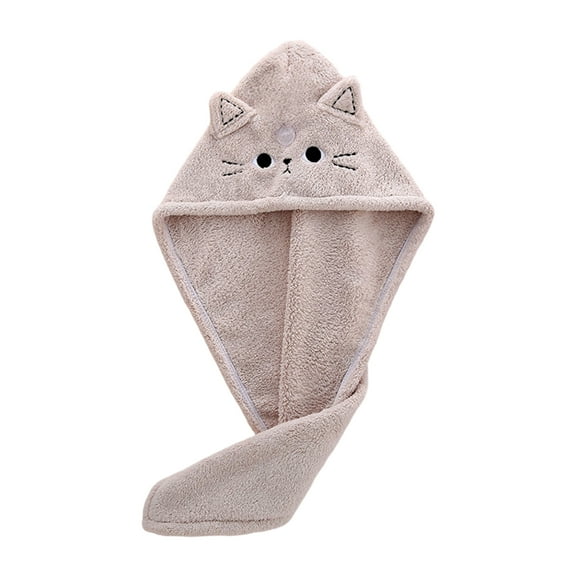 Towel Hair Turban Wrap Hair Towel Long Curly Head Towel Quick Absorbent