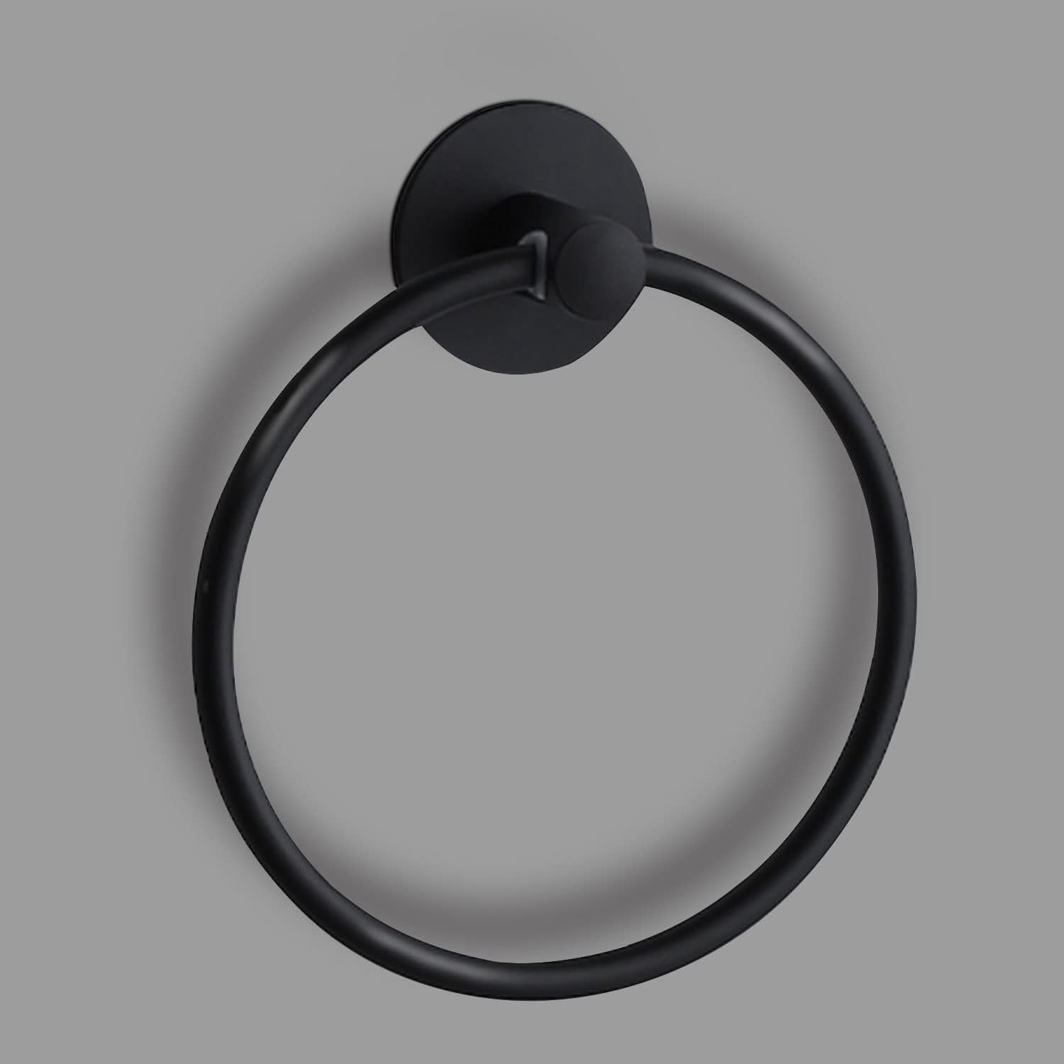 Towel Holder no Drill，Adhesive Towel Ring ，Stainless Steel Adhesive ...