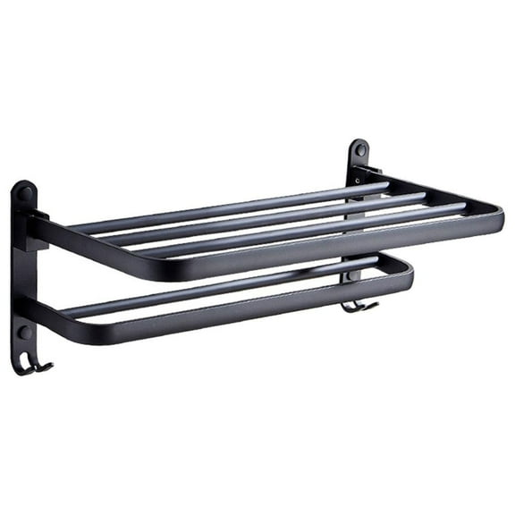 Towel Holder - Towel Rack Towel Bar for Kitchen, Punch- Wall Mount , 39x23x18.7cm