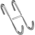 thumbnail image 1 of Towel Hook Shower Door Hooks Double Towel Hooks Heavy Duty Frameless Drilling-Free Glass Door Hanger Stainless Steel Rack Hooks for Bathroom Bathing Suits Robe Loofah Shower Hooks, 1 of 4