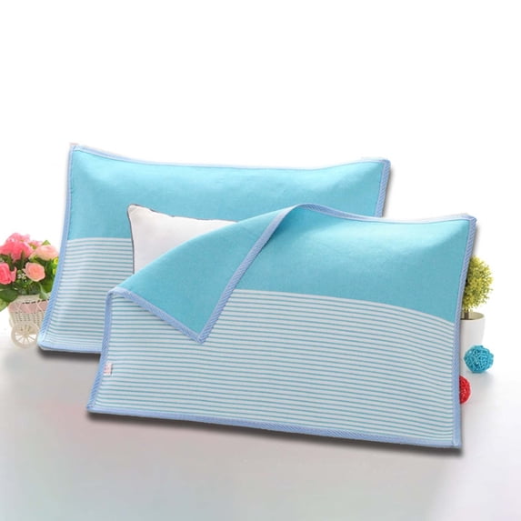 Towel Pillowcase Wrap for Sweat Absorption, Breathable Cotton Cover for Sleeping Hair Protection & Comfort