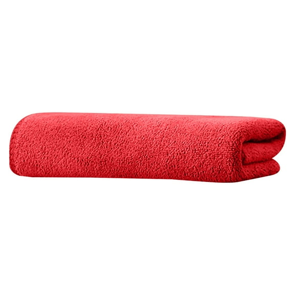 Towel Polyester Towel Blue Large Towel,Red B