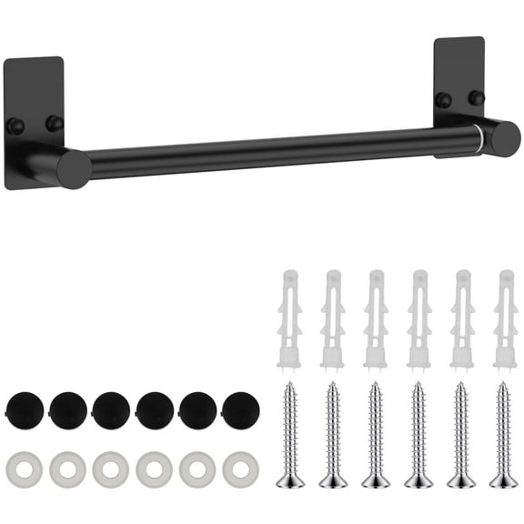 Towel Rack Adjustable Towel Shelf Bar Solid Towel Bar Wall Mounted Versatile Towel Holder Rust Resistant Towel Hanger Space Saving Stainless Steel Towel Rod for Bathrooms