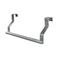thumbnail image 1 of Towel Rack for Cabinet Steel over Door Towel Rack Modern over Cabinet Towel Hanger Towel Bar Holder 9 Inch Storage Organizer for Universal Fit on Kitchen Bathroom over Cabinet Cupboard (Silver), 1 of 4