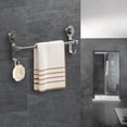 thumbnail image 1 of Towel Rack Suction Cup Punch-free Bathroom Towel Holder Wall Mounted Hanging Shelf Organization, 1 of 11