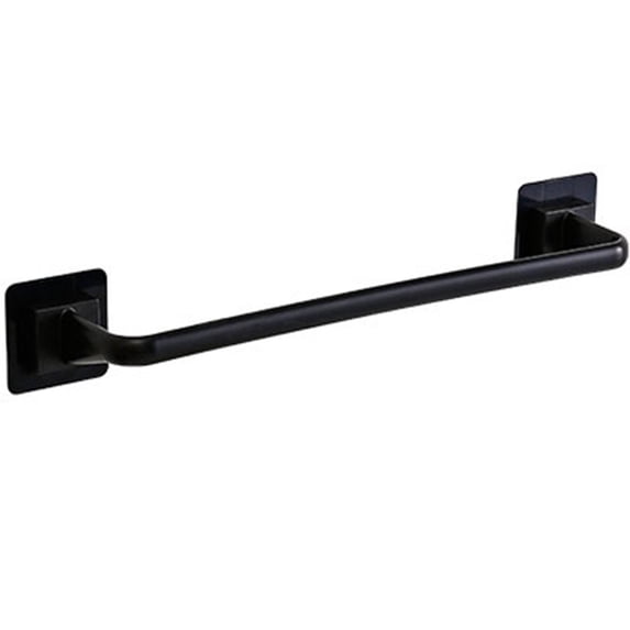 Towel Rack Wall Mounted No Drill Bathroom Towel Holder Bar with ABS ...