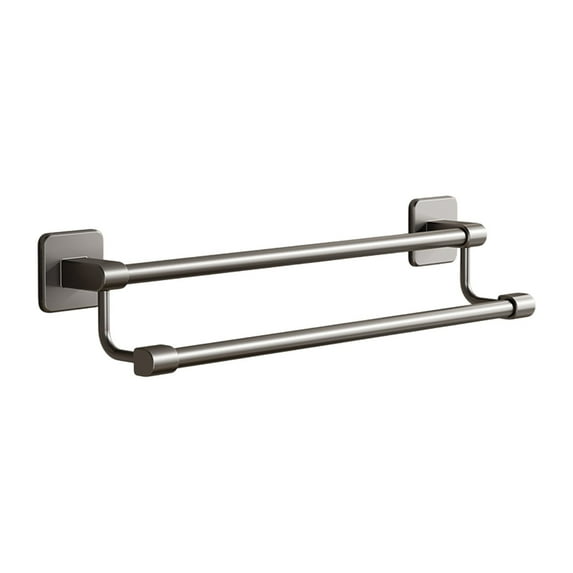 Towel Rack for Bathroom, Double Towel Bar, Stainless Steel Bathroom Towel Holder, Double Towel Hanger Wall Mounted Towel Rod, Bathroom Towel Rack