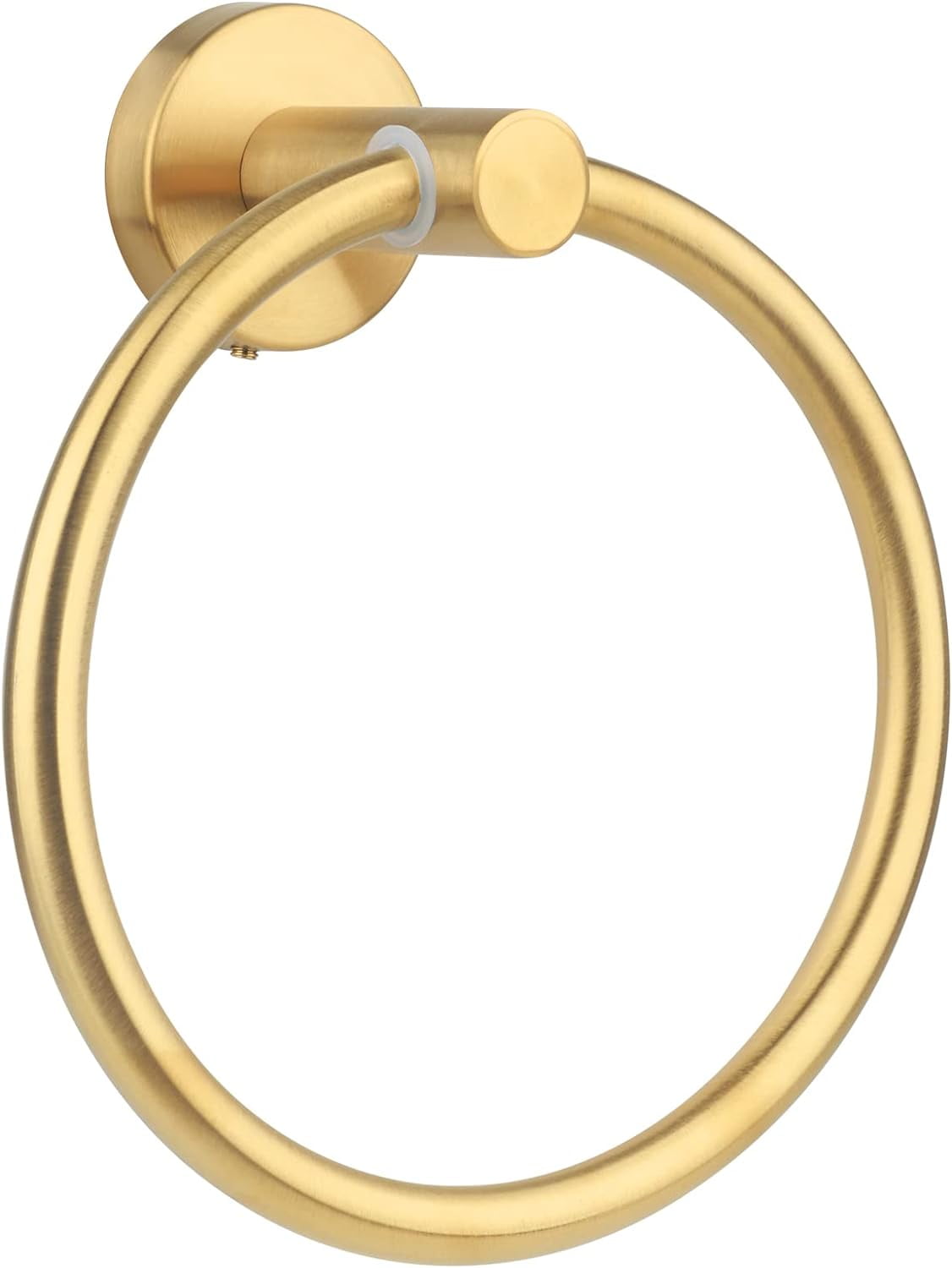 Gold Round Stainless Steel Wall Mounted Towel Ring