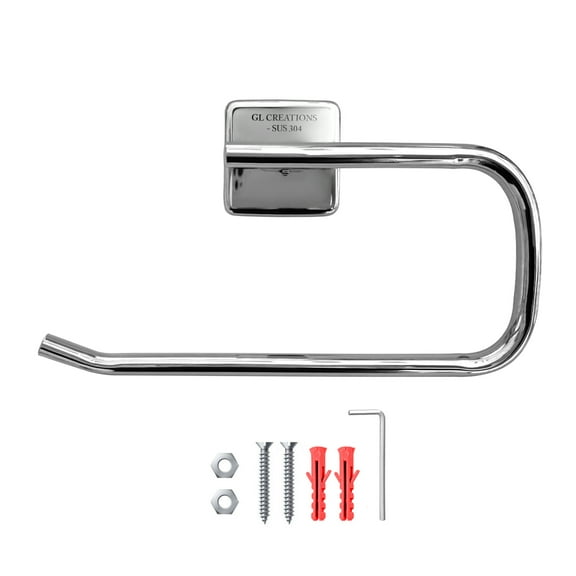 Towel Racks for Bathroom Hand Towel Holder Towel Ring Kitchen Towel Holder Stainless Steel SUS304 Bathroom Accessories Hand Towel Bar for Bathroom Heavy Duty Wall Mounted Hand Towel Bar GL CREATIONS