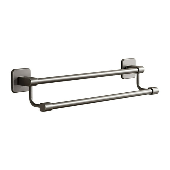 Towel Racks for Bathroom Wall Mounted,Bath Towel Shelf with Double Towel Bar, Stainless Steel Towel Storage for Lavatory Wall Mounted,Bathroom Storage Rack Patch Towel Rack,Double Pole Towel Rack