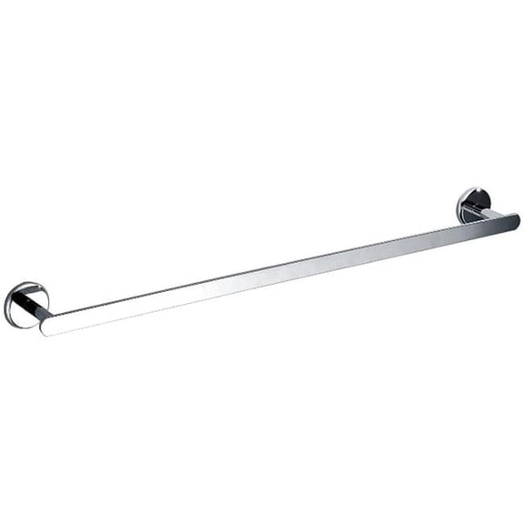Towel Rail - Chrome - 24.875in. Length - Modern Design