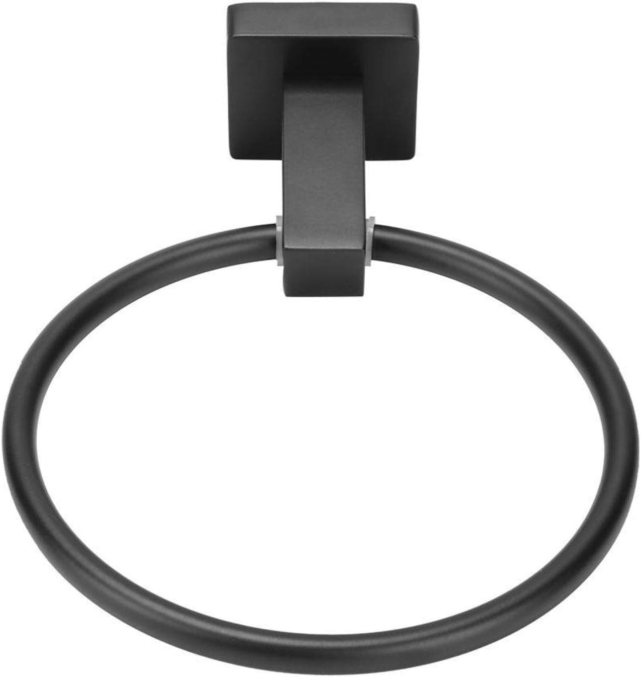 Towel Ring Black, Hand Towel Holder Ring Hanger Wall Mounted Bathroom ...