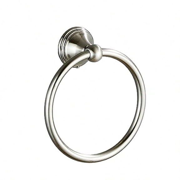 Towel Ring for Bathroom Brushed Nickel Hand Towel Holder 1 Pack Bathroom Accessories and Towel Racks for Bathroom Wall Mount