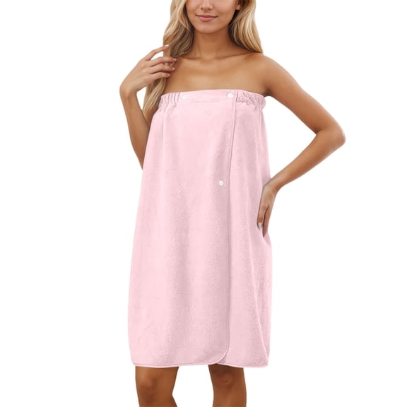 Towel Robes for Womens Quick Dry Bath Robe Women's Adjustable Closure Cover Up for Swimming and Spa