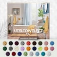 thumbnail image 1 of Towel Set 600 GSM 8Pc - 2 Bath Towels 2 Hand Towels 4 Washcloths Utopia Towels, 1 of 12
