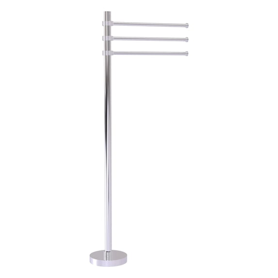 Towel Stand with 3 Pivoting 12" Arms