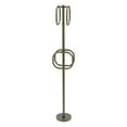thumbnail image 1 of Towel Stand with 4 Integrated Towel Rings - Antique Brass / Dotted, 1 of 9