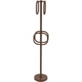thumbnail image 1 of Towel Stand with 4 Integrated Towel Rings - Antique Bronze / Twisted, 1 of 2
