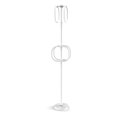 thumbnail image 1 of Towel Stand with 4 Integrated Towel Rings - Matte White / Dotted, 1 of 9