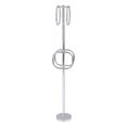 thumbnail image 1 of Towel Stand with 4 Integrated Towel Rings - Polished Chrome / Dotted, 1 of 9