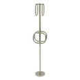 thumbnail image 1 of Towel Stand with 4 Integrated Towel Rings - Polished Nickel / Dotted, 1 of 9