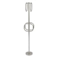thumbnail image 1 of Towel Stand with 4 Integrated Towel Rings - Satin Nickel / Dotted, 1 of 2