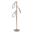 thumbnail image 1 of Towel Stand with 9 Inch Oval Towel Rings - Antique Pewter / Twisted, 1 of 11
