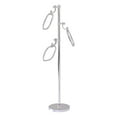 thumbnail image 1 of Towel Stand with 9 Inch Oval Towel Rings - Polished Chrome / Grooved, 1 of 11