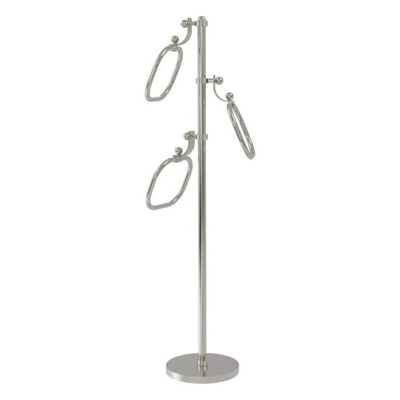Towel Stand with 9" Oval Towel Rings