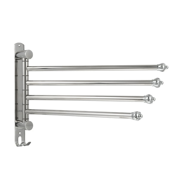 Towel Swivel Rack Swing Bar Stainless Arm Hanger Hanger Rack Hand Steel Rotatable Bar Swinging Steel Out Shelf