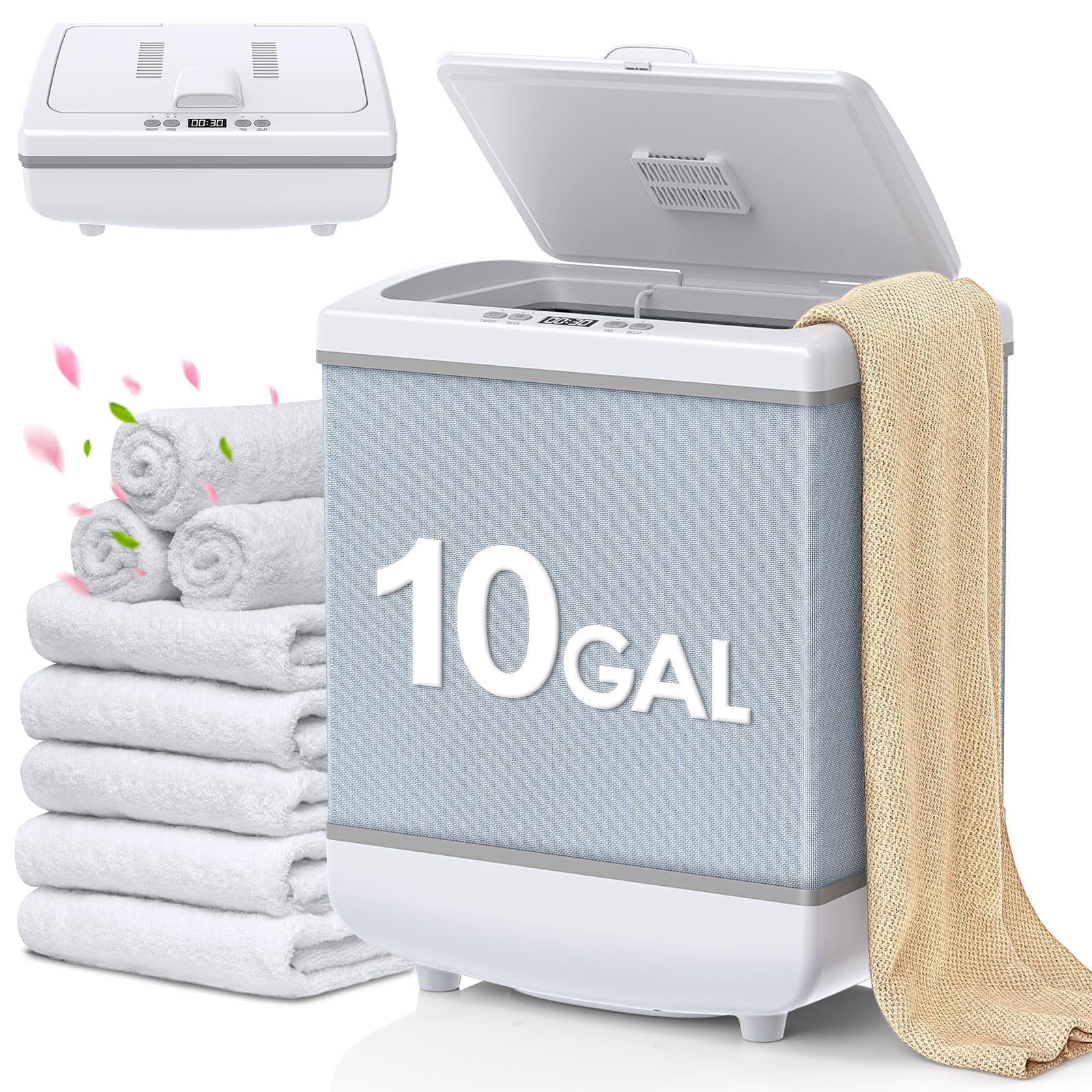 Towel Warmer - 10 Gallon (35L) Large Capacity Luxury Towel Warmers for ...