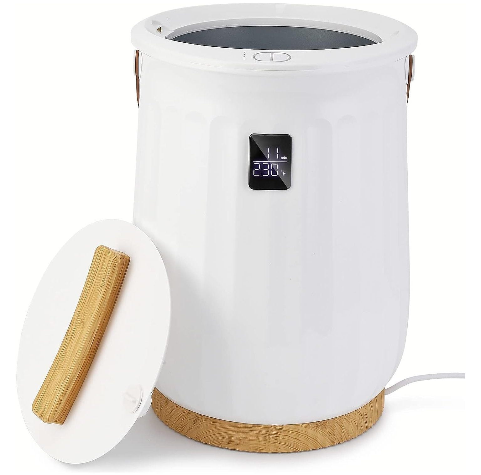 Towel Warmer, Large Bucket Style Luxury Heater for Bathroom with LED