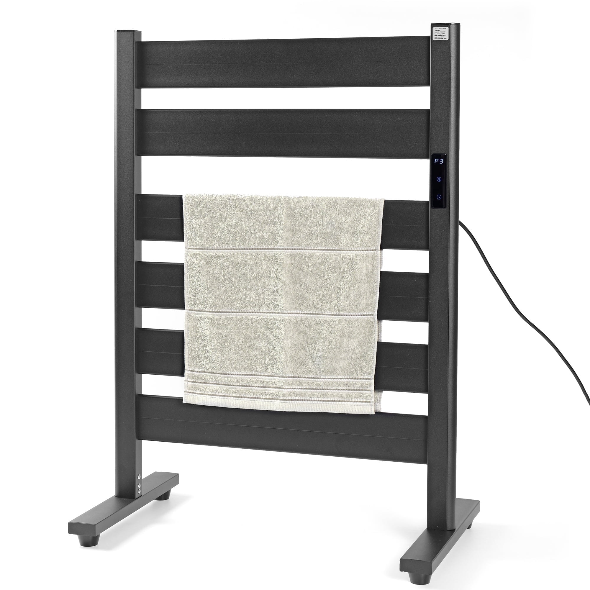 Heat Racks Towel Warmer Rack, Heated Towel Racks for Bathroom, 6-Bar, Upgraded ...