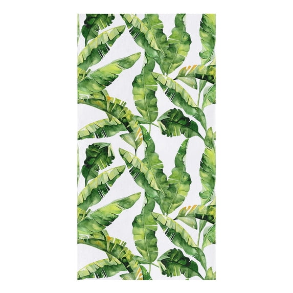 Towel Wipe Things House Kitchen For Utensils Dishcloth Towels Hand Cloths Cleaning Microfiber Leaves Palm Leaves Plant Tropical