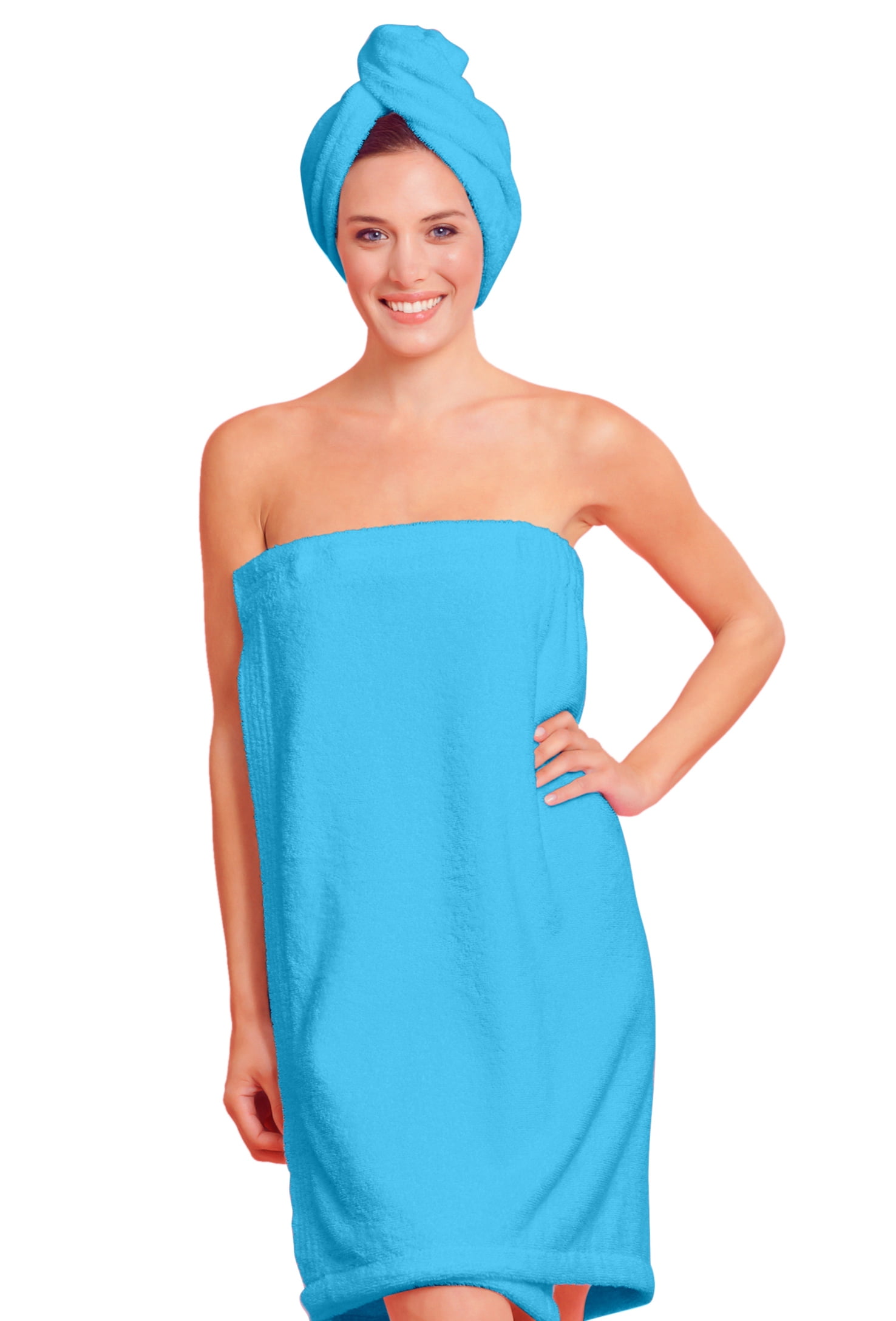 Towelselections women's wrap discount shower & bat