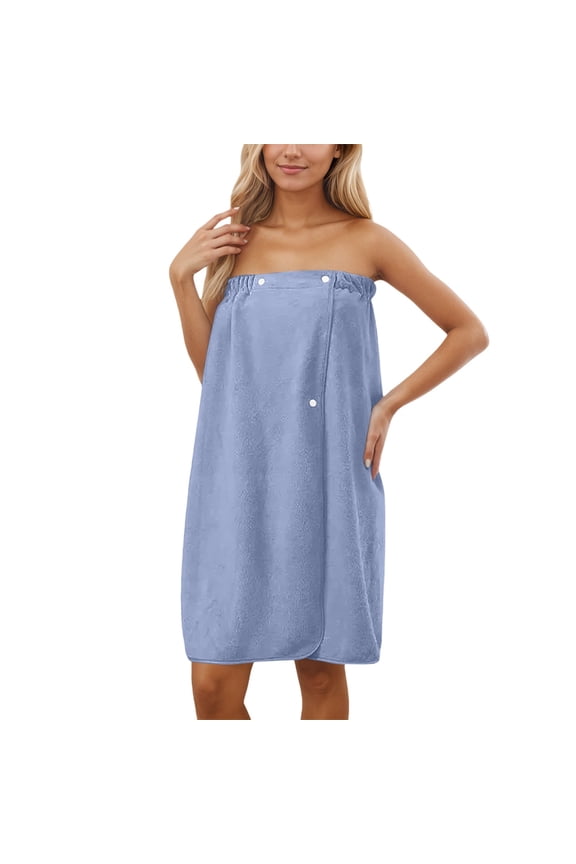 Towel Wrap for Women Quick Dry Womens Bath Robe Adjustable Closure Cover Up for Swim
