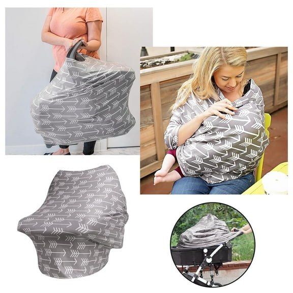 Towel for Versatile Use - Stroller Cover Breastfeeding Scarf for Baby Car Seat Covers and Stroller Cover Ideal for Moms