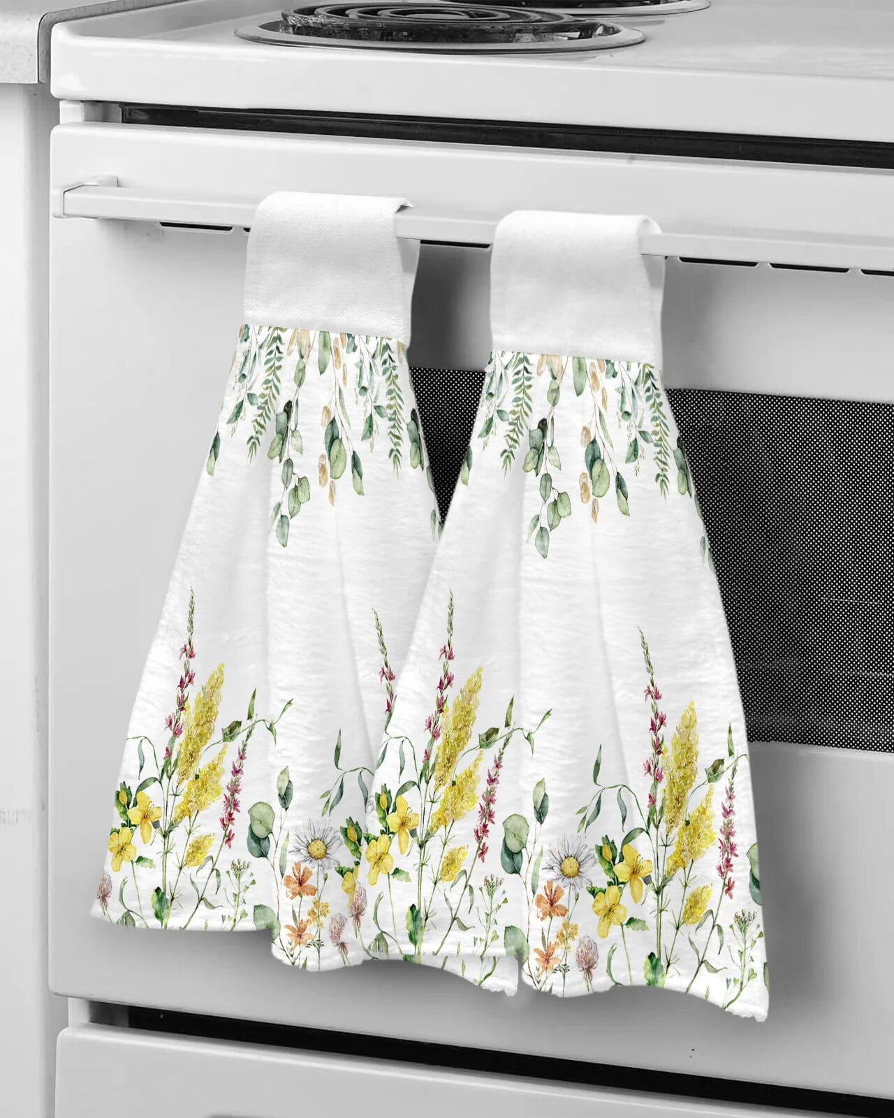 Towel towels Towel Cloth Household Hanging Plant Kitchen Eucalyptus Hand Cloth Dish Leaves