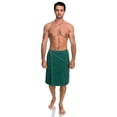 thumbnail image 1 of TowelSelections Men's Wrap Adjustable Cotton Terry Spa Shower Bath Gym Cover Up Small/Medium Deep Sea, 1 of 4