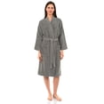 thumbnail image 1 of TowelSelections Women's Robe, Fleece Cotton Terry-Lined Water Absorbent Bathrobe, 1 of 1